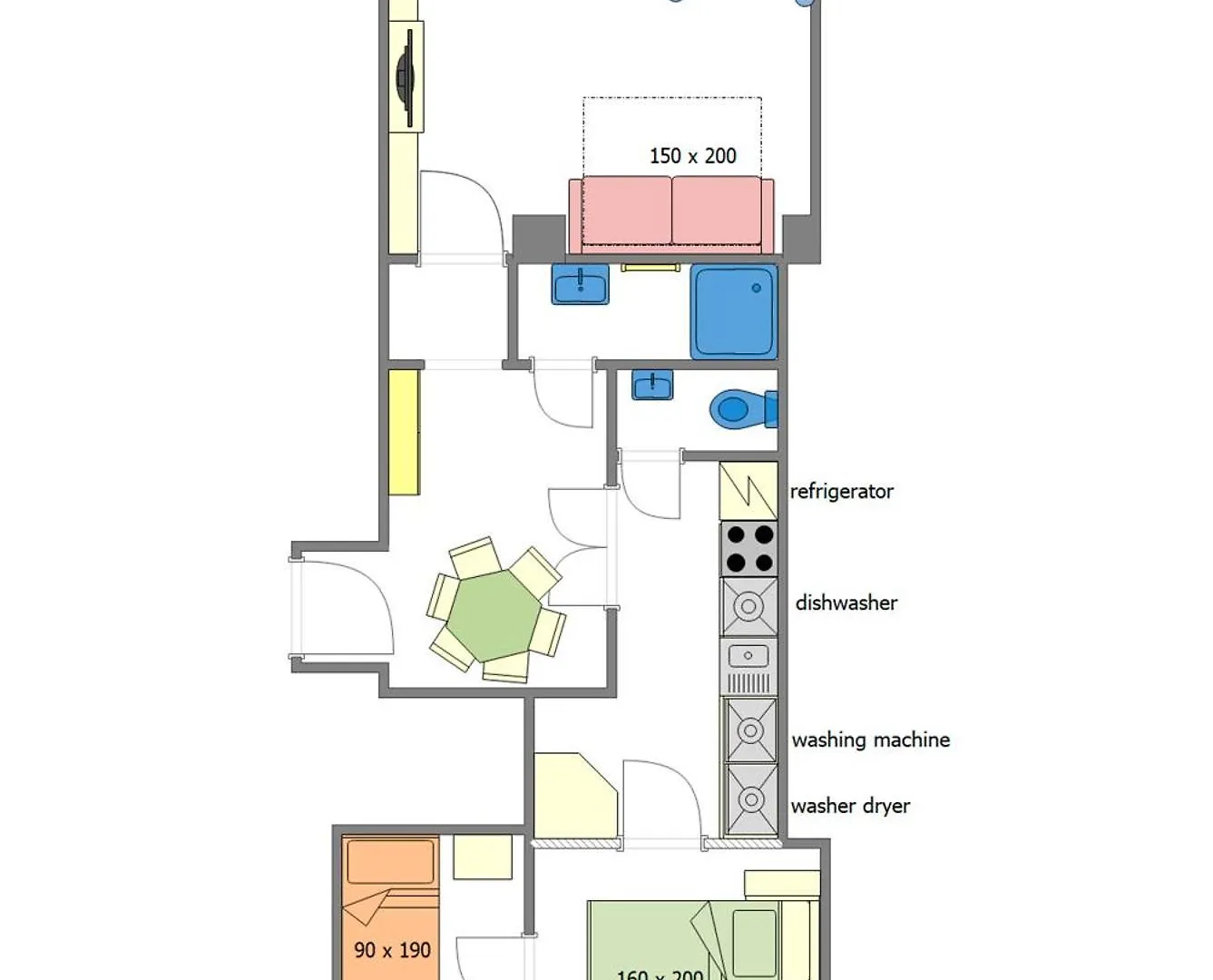 1000 And 1 Night In Prague City Center Apartment